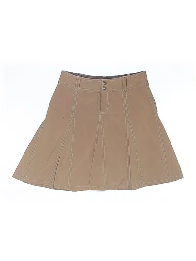 Pre-owned Athleta Active Skort In Brown