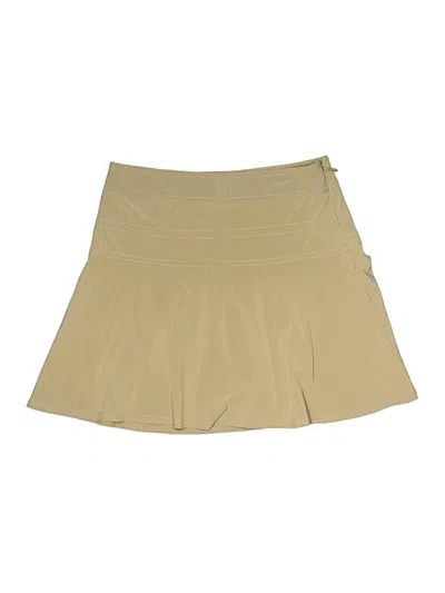 Pre-owned Athleta Active Skort In Brown