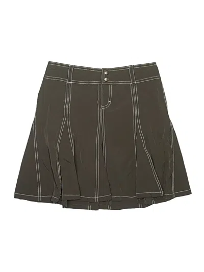 Pre-owned Athleta Active Skort In Brown
