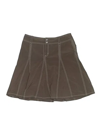 Pre-owned Athleta Active Skort In Brown