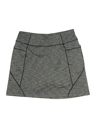 Pre-owned Athleta Active Skort In Gray