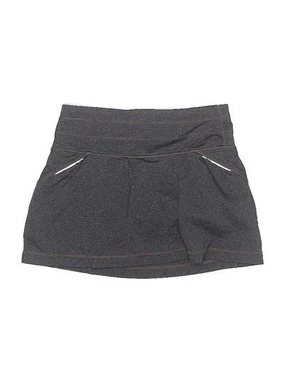 Pre-owned Athleta Active Skort In Gray
