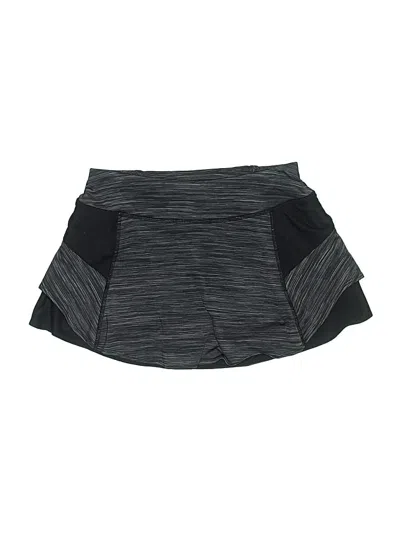 Pre-owned Athleta Active Skort In Gray