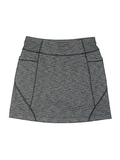 Pre-owned Athleta Active Skort In Gray