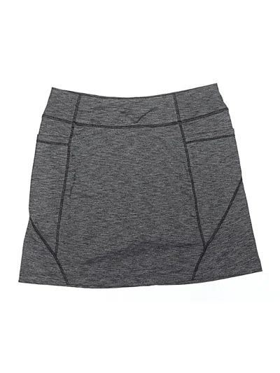 Pre-owned Athleta Active Skort In Gray