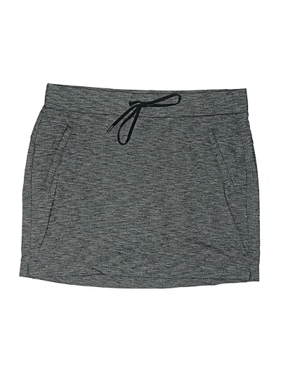 Pre-owned Athleta Active Skort In Gray