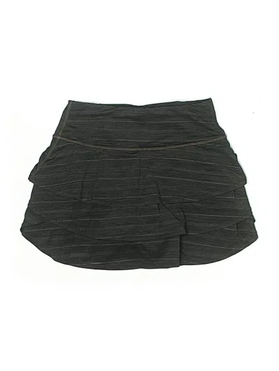 Pre-owned Athleta Active Skort In Gray
