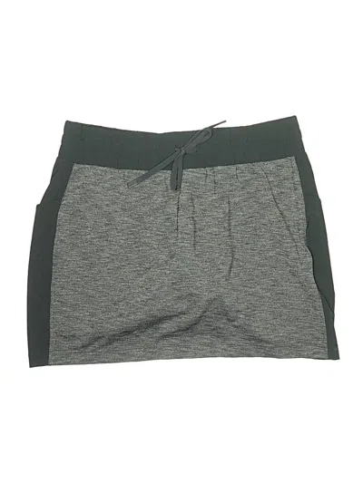 Pre-owned Athleta Active Skort In Gray