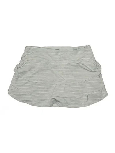 Pre-owned Athleta Active Skort In Gray
