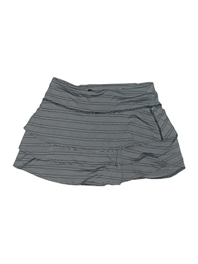 Pre-owned Athleta Active Skort In Gray