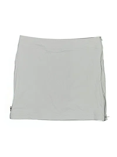 Pre-owned Athleta Active Skort In Gray
