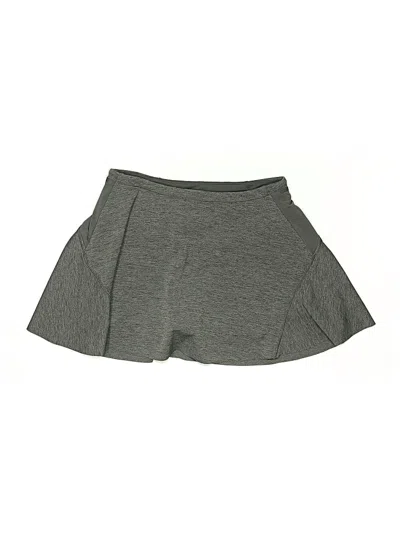 Pre-owned Athleta Active Skort In Gray