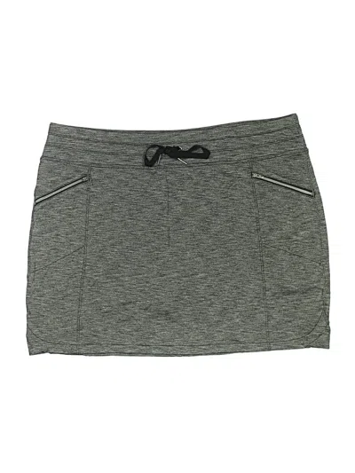 Pre-owned Athleta Active Skort In Gray