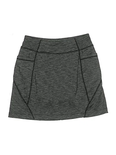 Pre-owned Athleta Active Skort In Gray