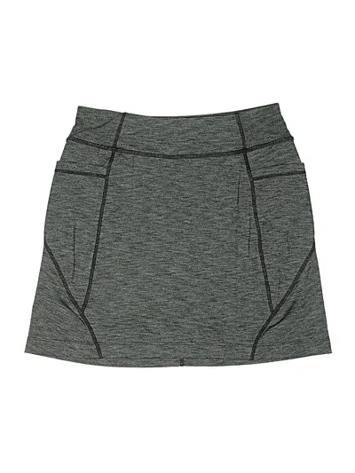 Pre-owned Athleta Active Skort In Gray