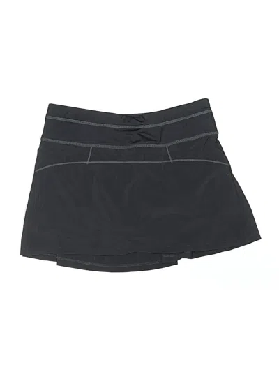 Pre-owned Athleta Active Skort In Gray