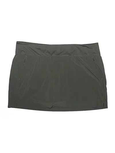 Pre-owned Athleta Active Skort In Gray