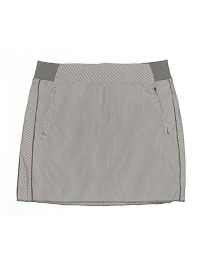 Pre-owned Athleta Active Skort In Gray