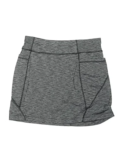 Pre-owned Athleta Active Skort In Gray