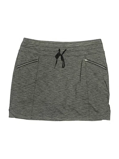 Pre-owned Athleta Active Skort In Gray