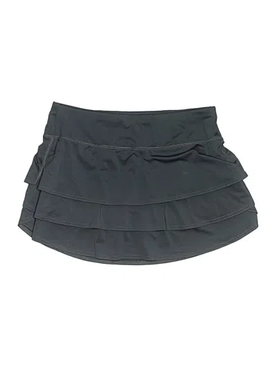 Pre-owned Athleta Active Skort In Gray