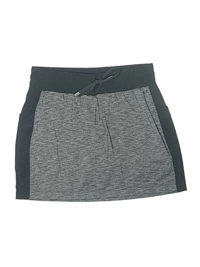Pre-owned Athleta Active Skort In Gray