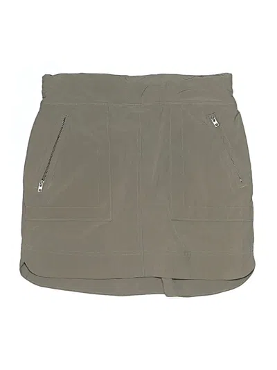 Pre-owned Athleta Active Skort In Gray