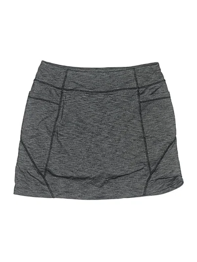 Pre-owned Athleta Active Skort In Gray