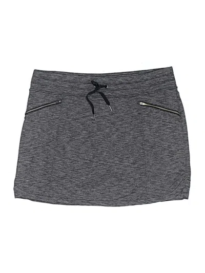 Pre-owned Athleta Active Skort In Gray