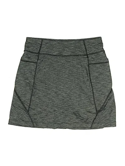 Pre-owned Athleta Active Skort In Gray
