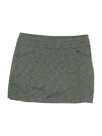 Pre-owned Athleta Active Skort In Green