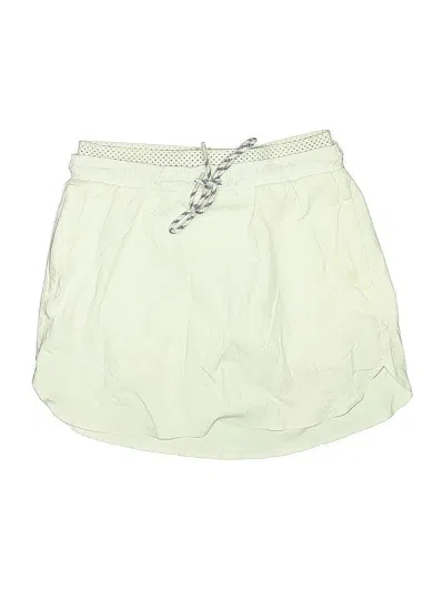 Pre-owned Athleta Active Skort In Green