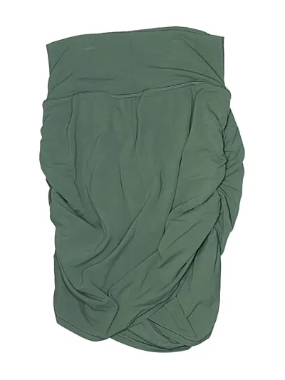 Pre-owned Athleta Active Skort In Green