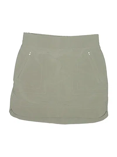 Pre-owned Athleta Active Skort In Green