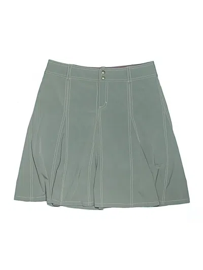 Pre-owned Athleta Active Skort In Green