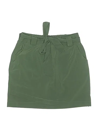 Pre-owned Athleta Active Skort In Green