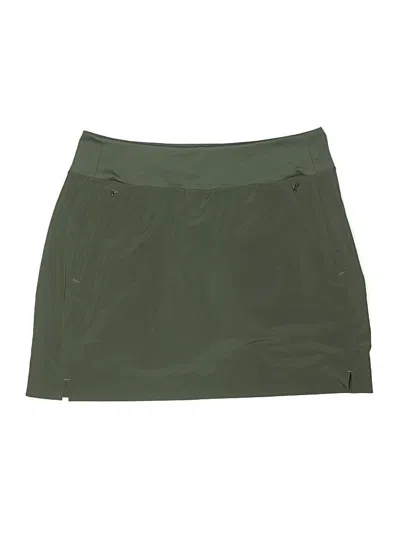 Pre-owned Athleta Active Skort In Green