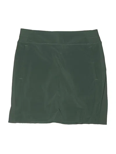 Pre-owned Athleta Active Skort In Green