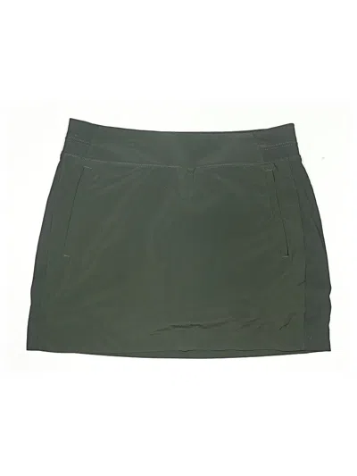 Pre-owned Athleta Active Skort In Green