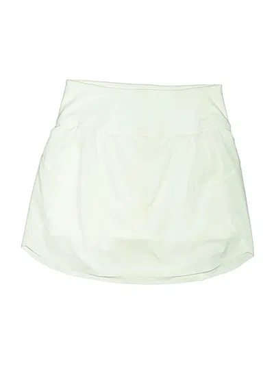 Pre-owned Athleta Active Skort In Green