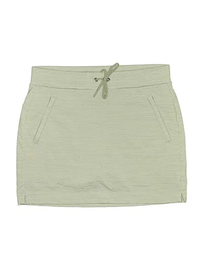 Pre-owned Athleta Active Skort In Green