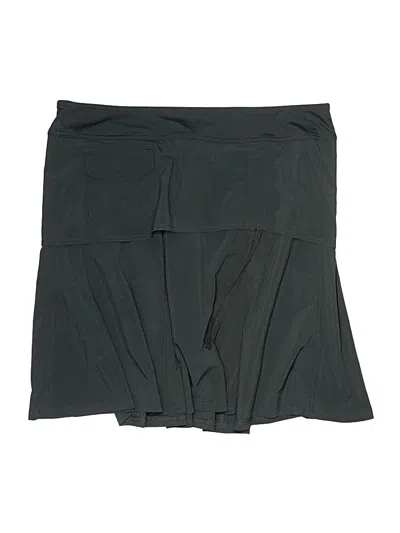 Pre-owned Athleta Active Skort In Green