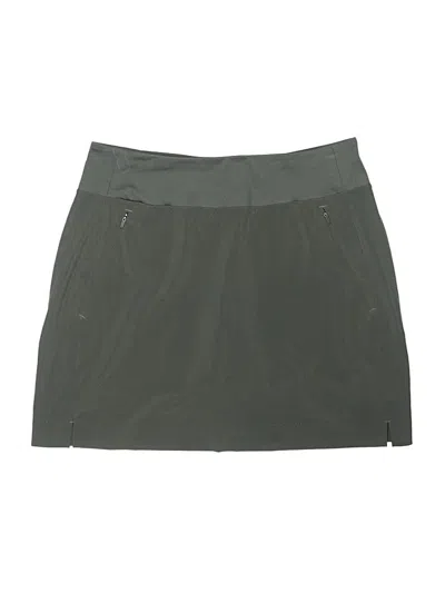 Pre-owned Athleta Active Skort In Green