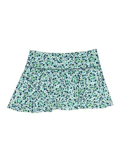 Pre-owned Athleta Active Skort In Green