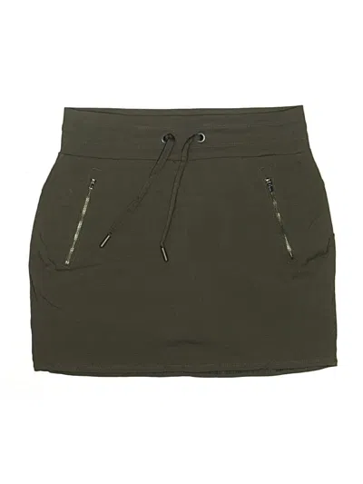 Pre-owned Athleta Active Skort In Green