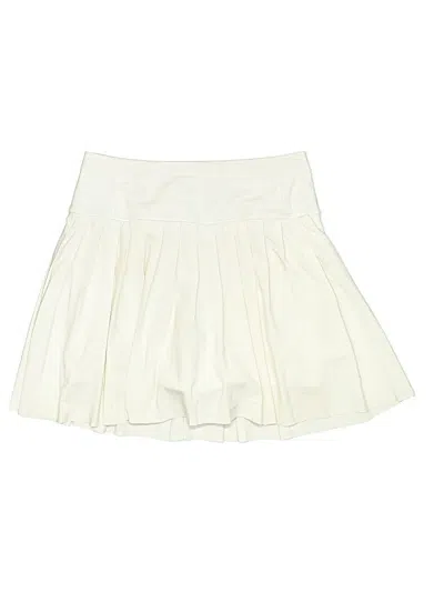 Pre-owned Athleta Active Skort In Ivory