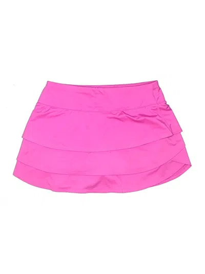 Pre-owned Athleta Active Skort In Pink