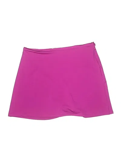 Pre-owned Athleta Active Skort In Pink