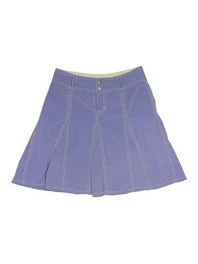 Pre-owned Athleta Active Skort In Purple