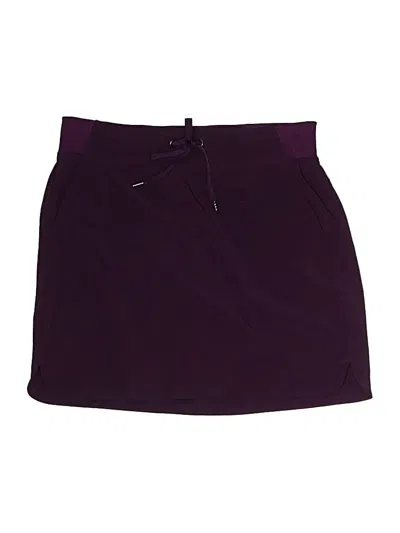 Pre-owned Athleta Active Skort In Purple
